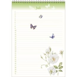 Birthday Calendar ORCHID-345