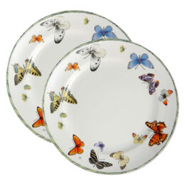 Set of 2 breakfast plates Ø 21 cm BUTTERFLY