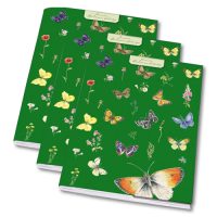 Janneke Brinkman set van 3 schriften VLINDERS