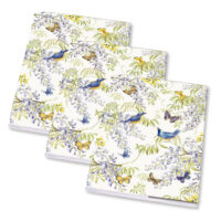 Janneke Brinkman set van 3 schriften VOGELS EN VLINDERS