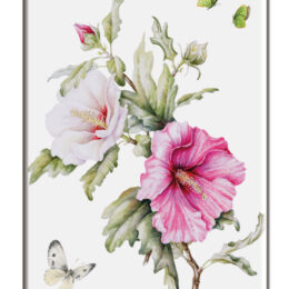 Janneke Brinkman Koelkastmagneet HIBISCUS