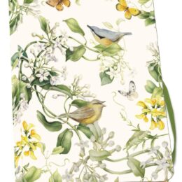 Janneke Brinkman A6 notitieboekje VOGELS IN BLAUWEREGEN