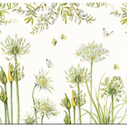 Janneke Brinkman set van 4 placemats WHITE ELEGANCE