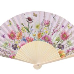 Janneke Brinkman handwaaier WILD FLOWER FIELD