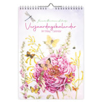 Janneke Brinkman verjaardagskalender A4 PIOENROOS