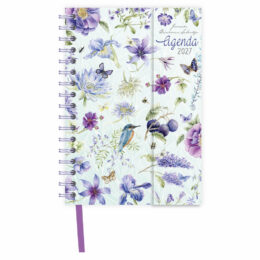 Janneke Brinkman spiraalagenda (luxe) Blauwe Bloemen 2027
