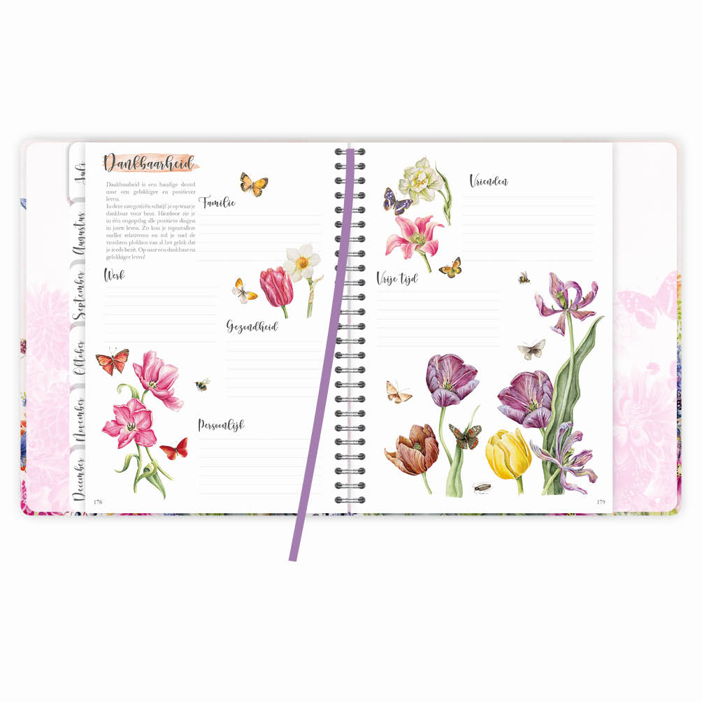 Janneke Brinkman Weekly Planner Dahlia 2027- formaat 16 x 21cm - Afbeelding 6